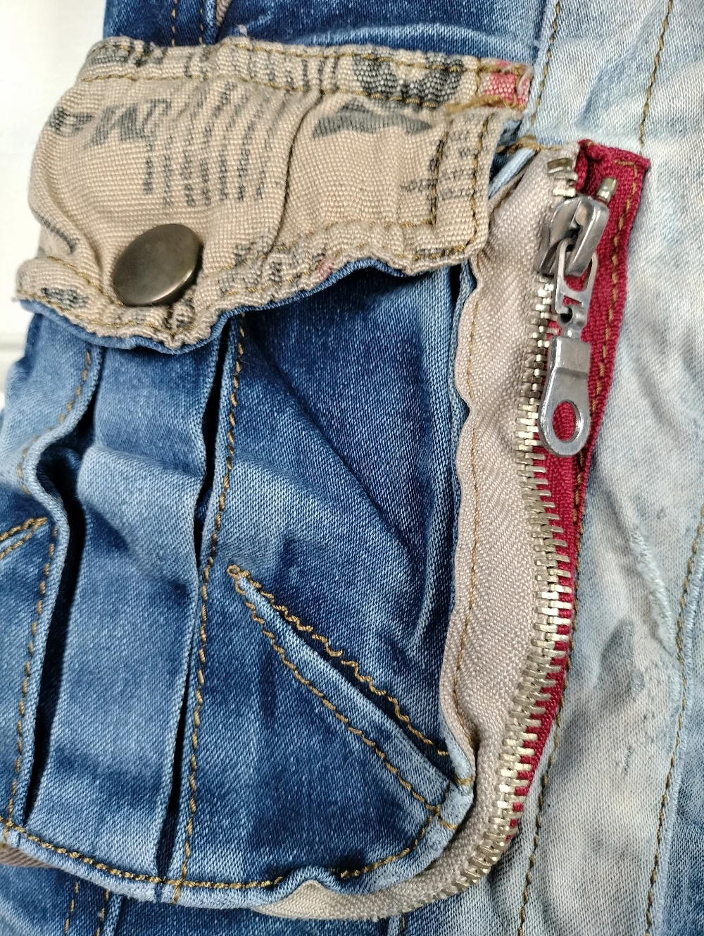 Rocking Style Toddler Boys Patchwork Distressed Moto Jeans 4T Sloth Just Hanging